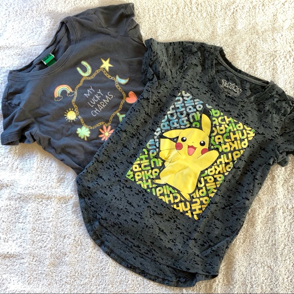 2 Grey T-Shirts Size S(6-6X) for the price of 1!